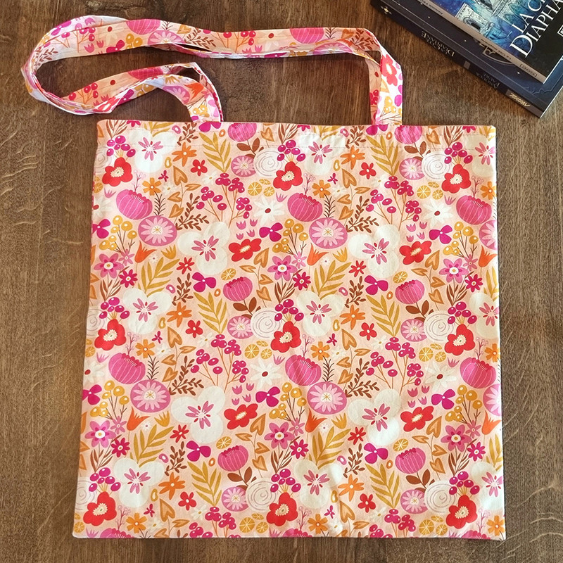 Totebag Floral (Rose)