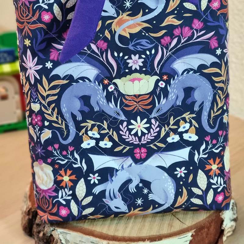 Pochette Dragons Fleuris (Grand Format)