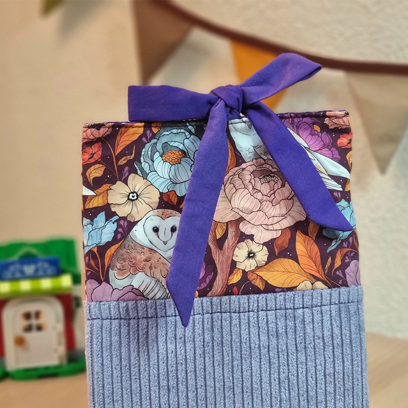 Pochette Chouettes Fleuries (Poche)