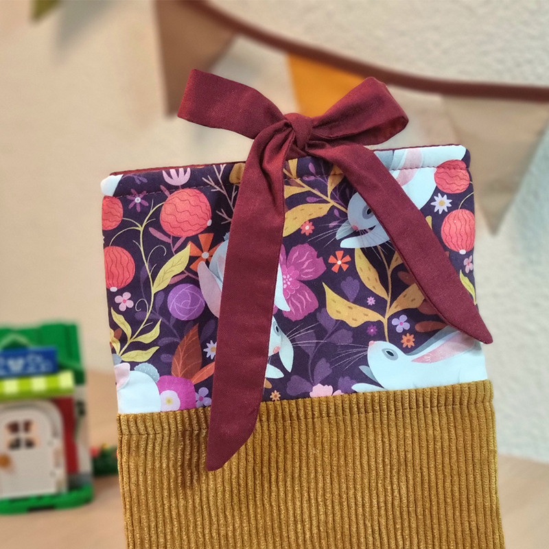 Pochettes Lapins Fleuris